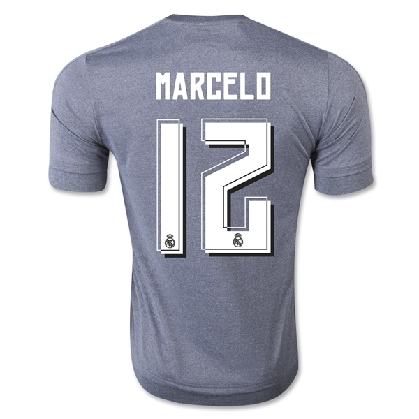 Real Madrid 2015-16 MARCELO #12 Away Soccer Jersey